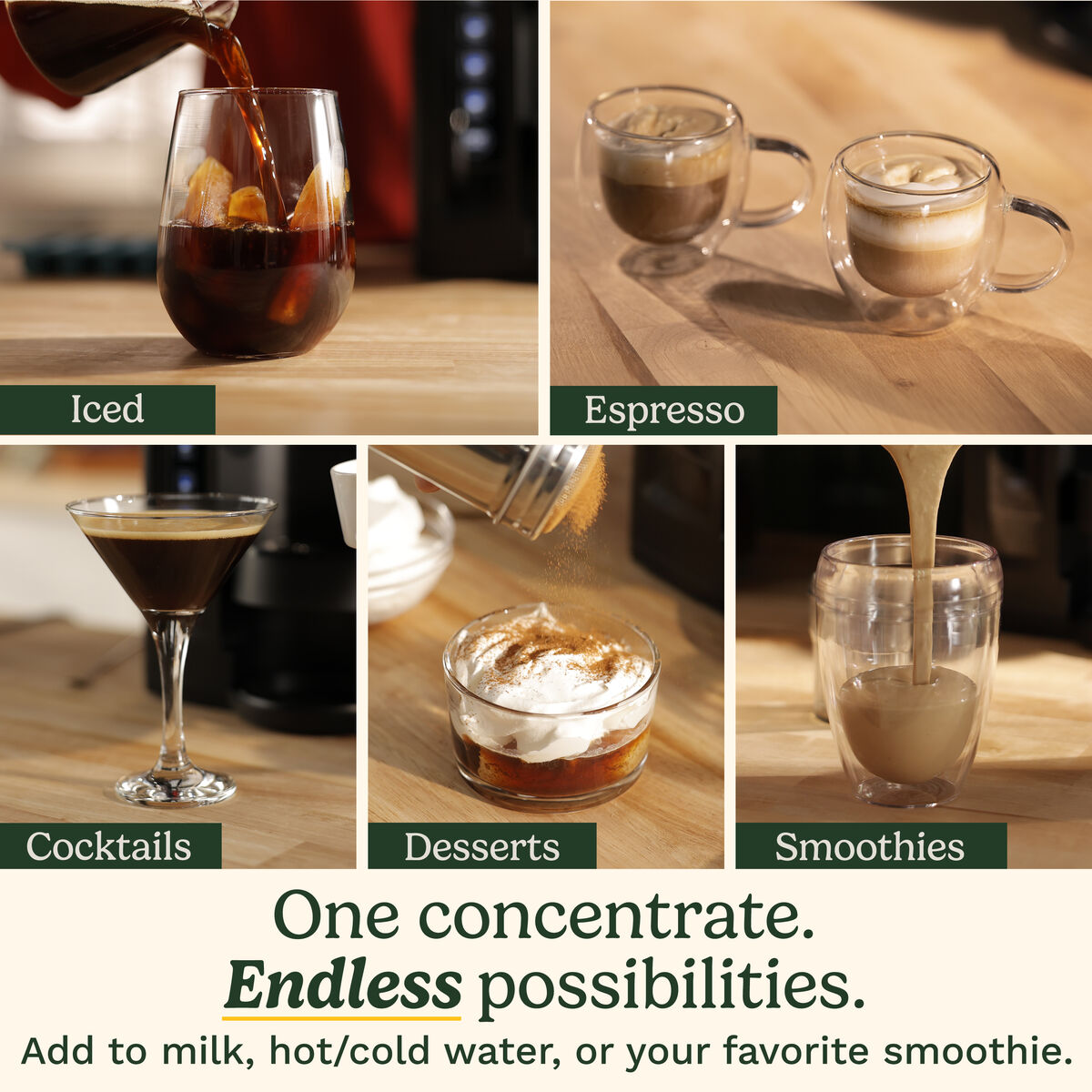 CONCENTRA&trade; Cold Brew & Coffee Concentrate Maker 4