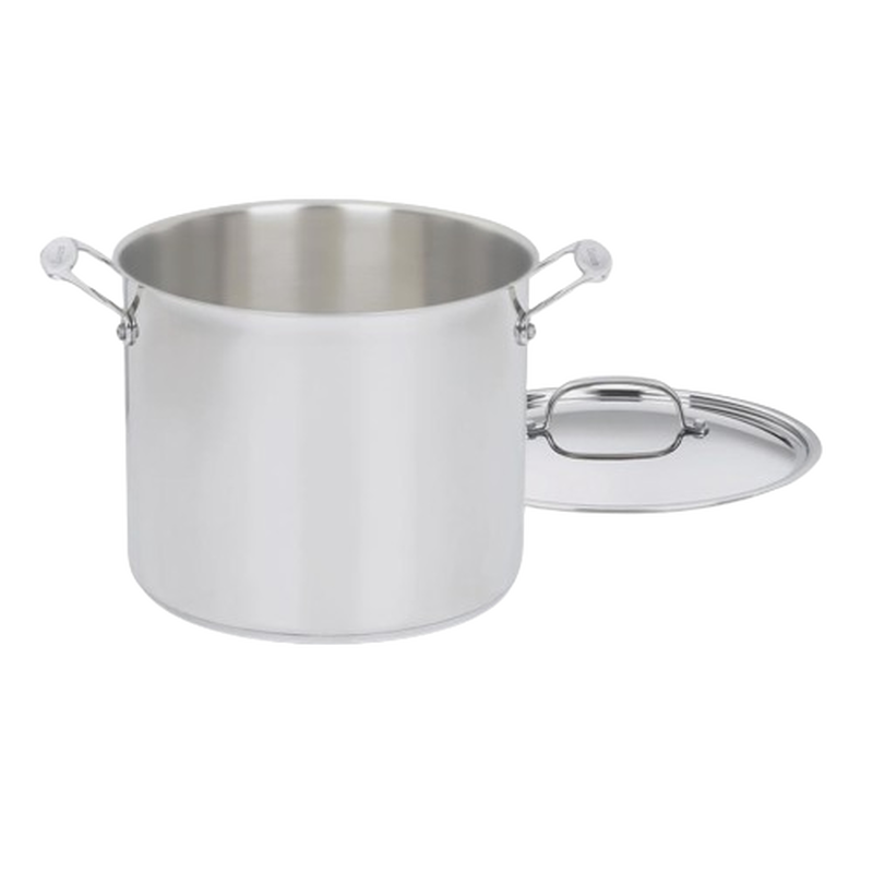 Chef's Classic&trade; Stainless 12 Quart Stockpot with Cover