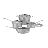MultiClad Pro Triple Ply Stainless Cookware 7 Piece Set