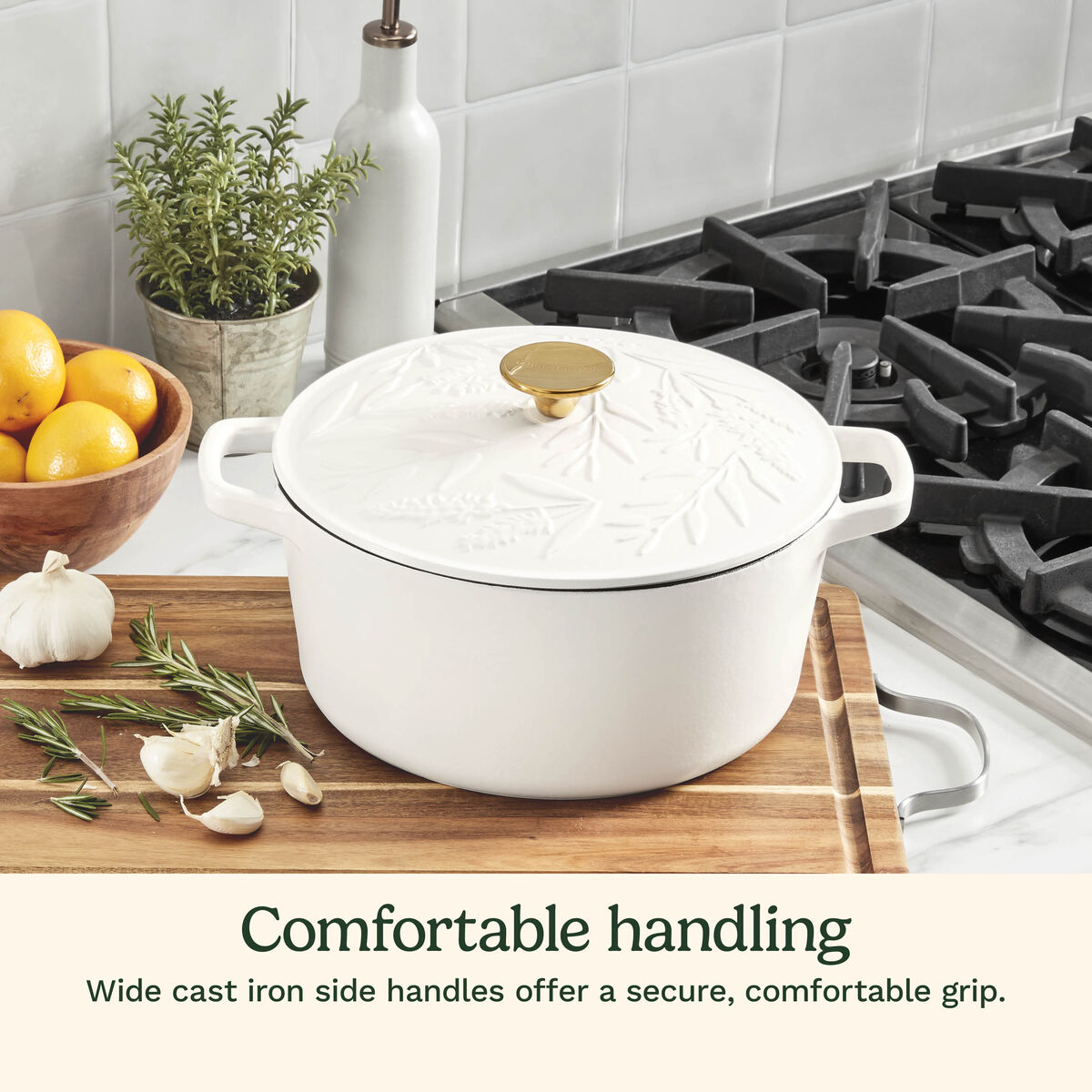 Earth & Essence 5 Qt. Casserole with Cover - Sage Design 5