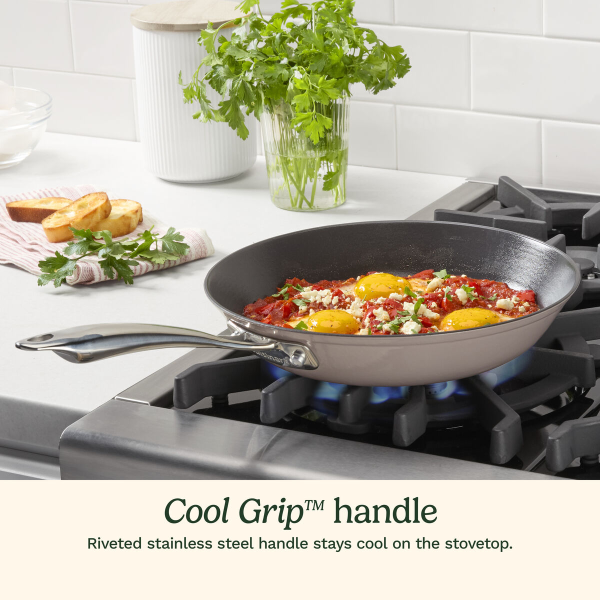 CastLite&trade; Ceramic Nonstick 10" Skillet 6
