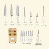 Triple Rivet 15 Piece Knife Block Set