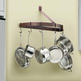 Discontinued Bronze Half Circle Wall Rack 2