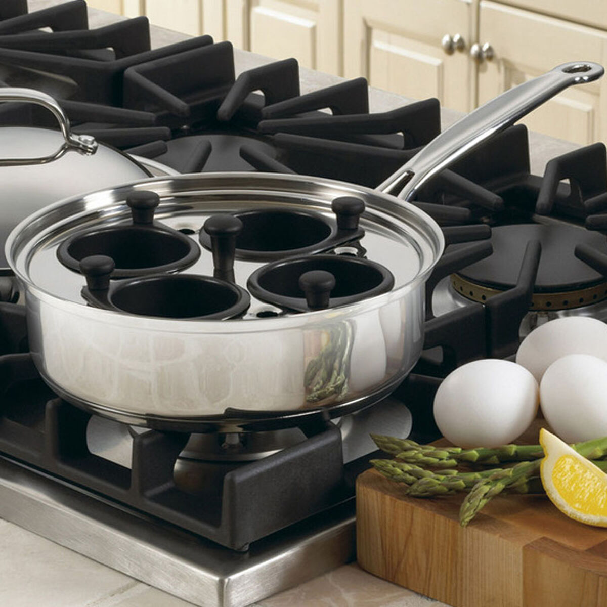 Discontinued 7 Piece Egg Poacher Set 1