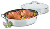 Discontinued 15" x 11" Large Roaster with Domed Cover 1