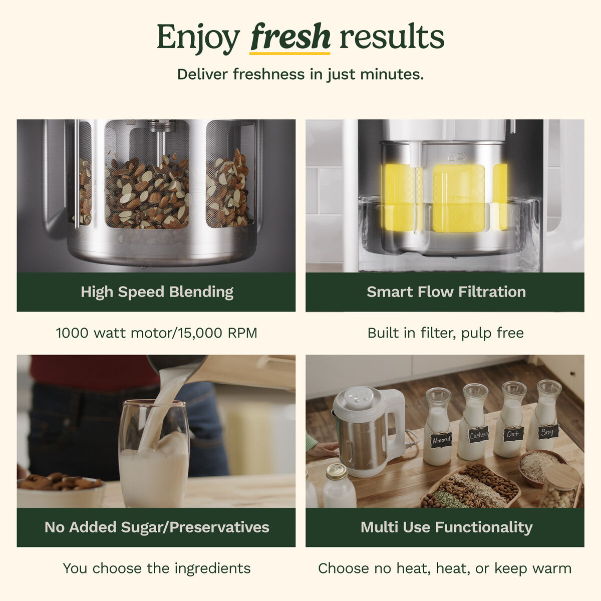 NutSmart Plant Milk Maker 8