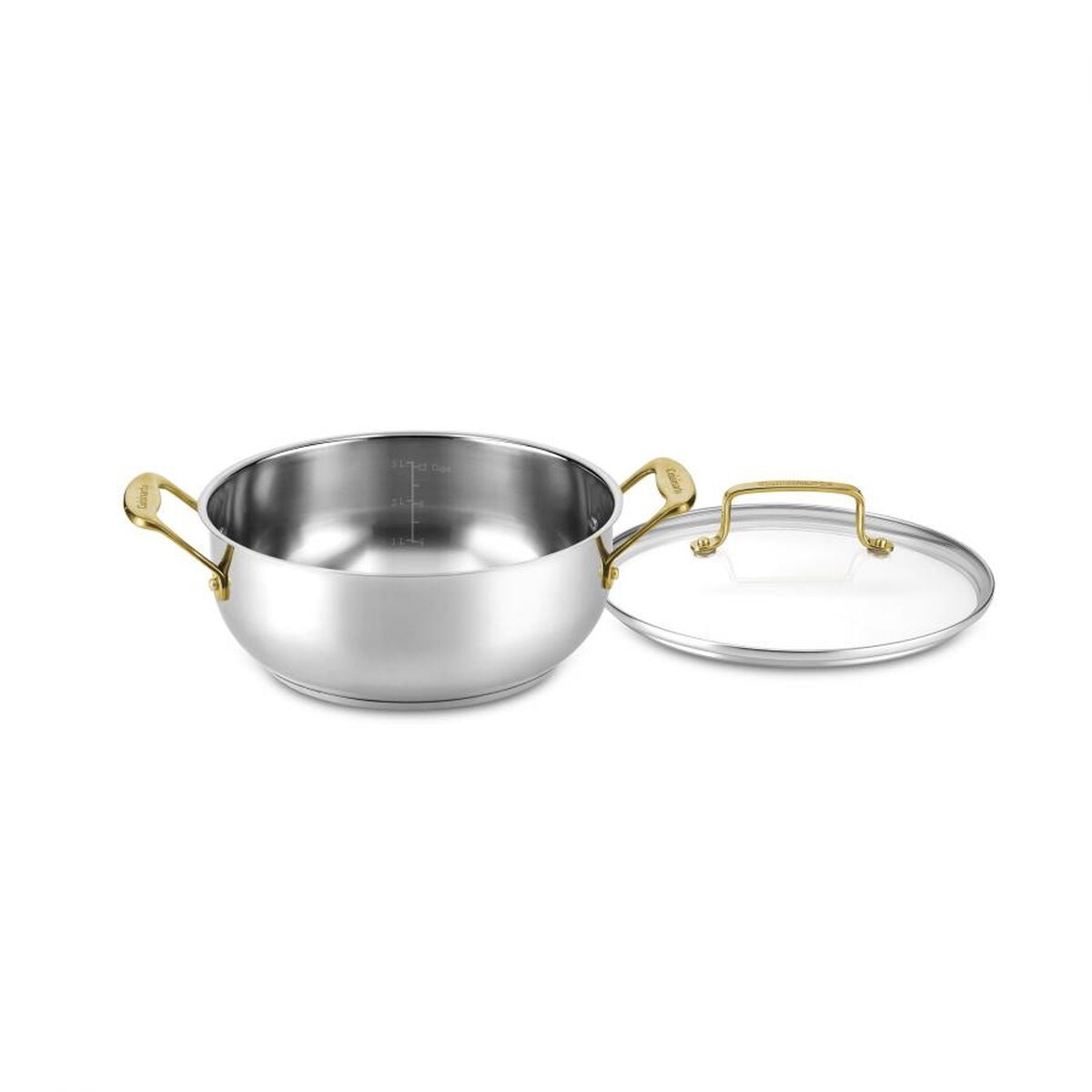 Discontinued Mineral Collection Stainless Cookware 4 Quart Dutch Oven with Cover 1
