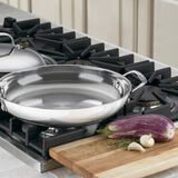 Chef's Classic&trade; Stainless 12" Everyday Pan with Medium Dome Cover