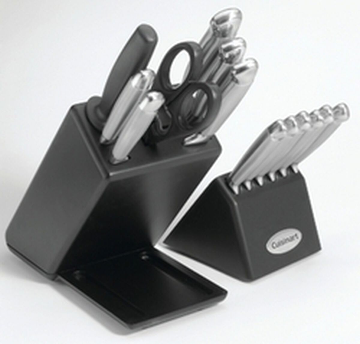 Discontinued Stainless Steel 14 Piece Cutlery Pull Away Block Set 1