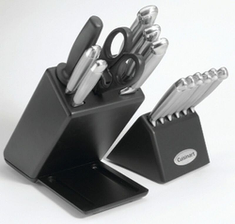 Discontinued Stainless Steel 14 Piece Cutlery Pull Away Block Set