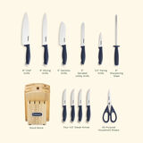 ColorPro 12 Piece Knife Block Set 5