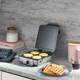 Belgian Waffle Maker with Pancake Plates