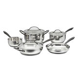 Radiant Pro Stainless&nbsp;with&nbsp;Brushed Titanium Finish 8-Pc Set 1