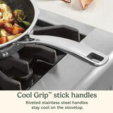 FusionPlus&trade; Stainless Steel 10.25&Prime; Deep Fry with Lid