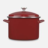 Discontinued Chef Classic&trade; Enamel on Steel Cookware 10 Quart Stockpot with Cover 1
