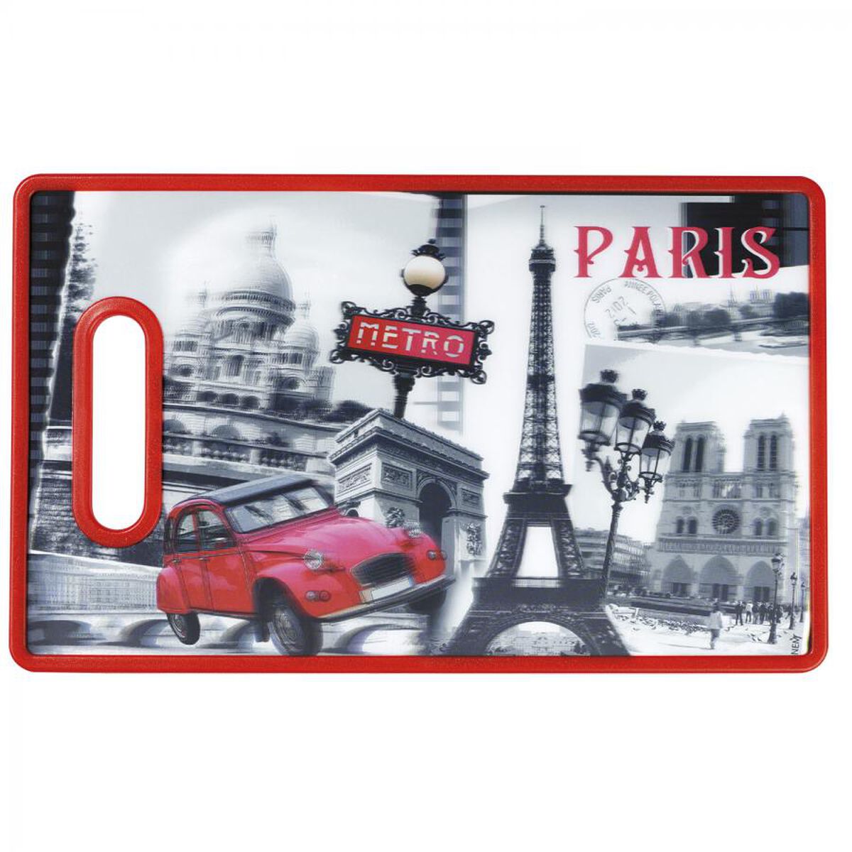Discontinued 3D Paris Cutting Board 1