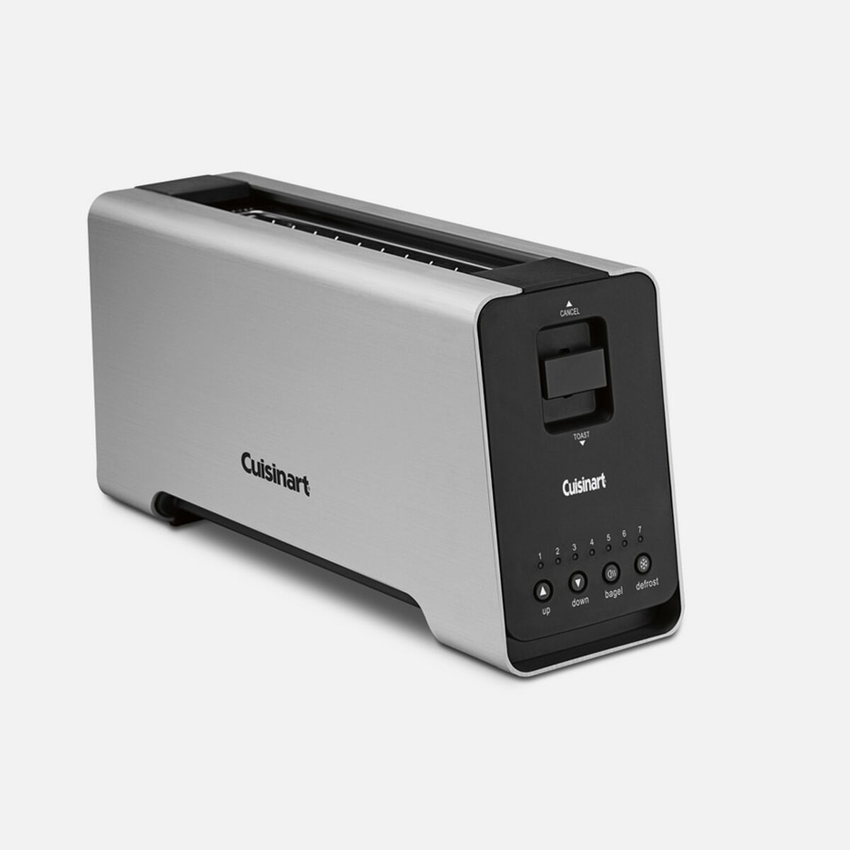 Discontinued 2 Slice Extruded Aluminum Long-Slot Toaster