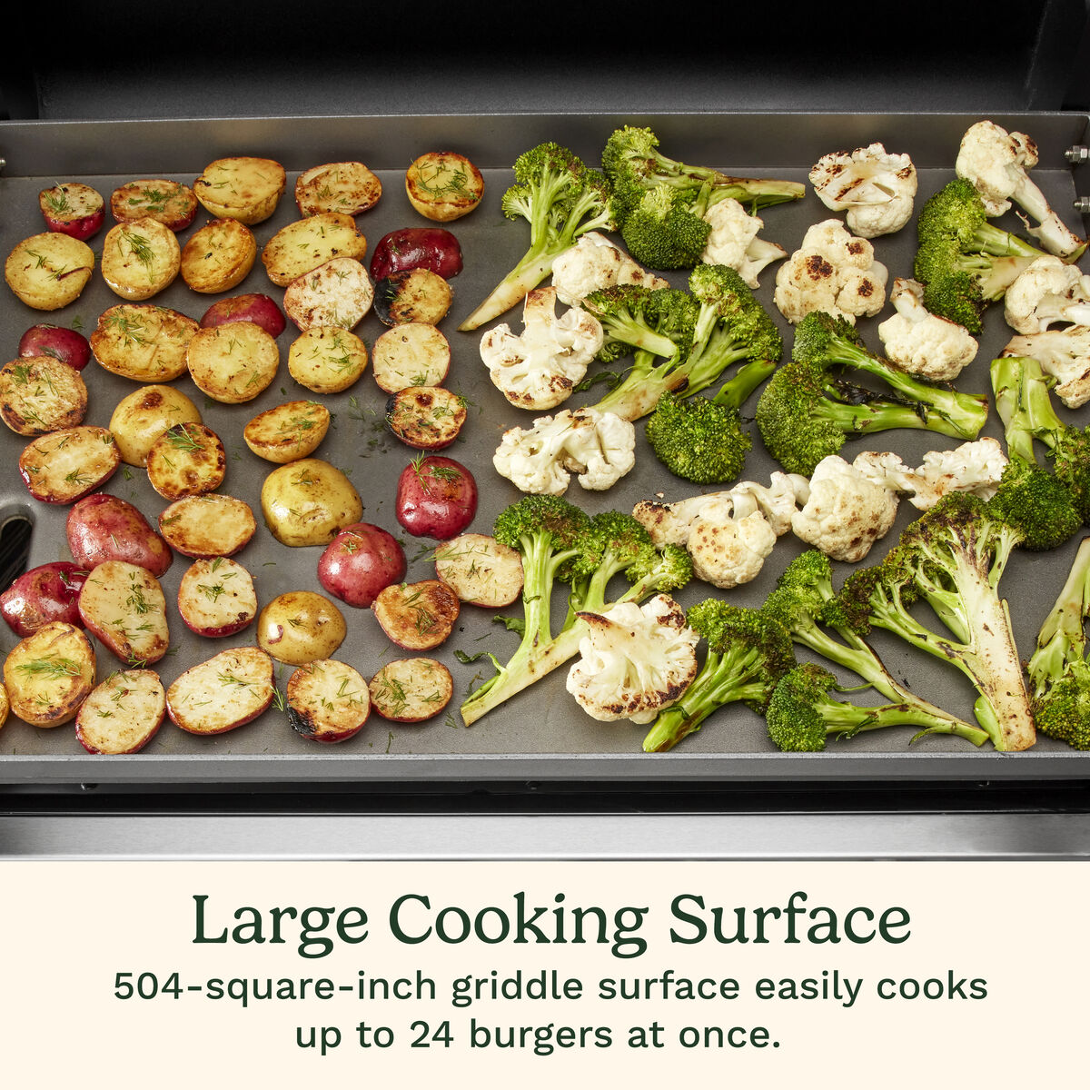 28" Outdoor Griddler&trade; - 2-in-1 Griddle & Broiler