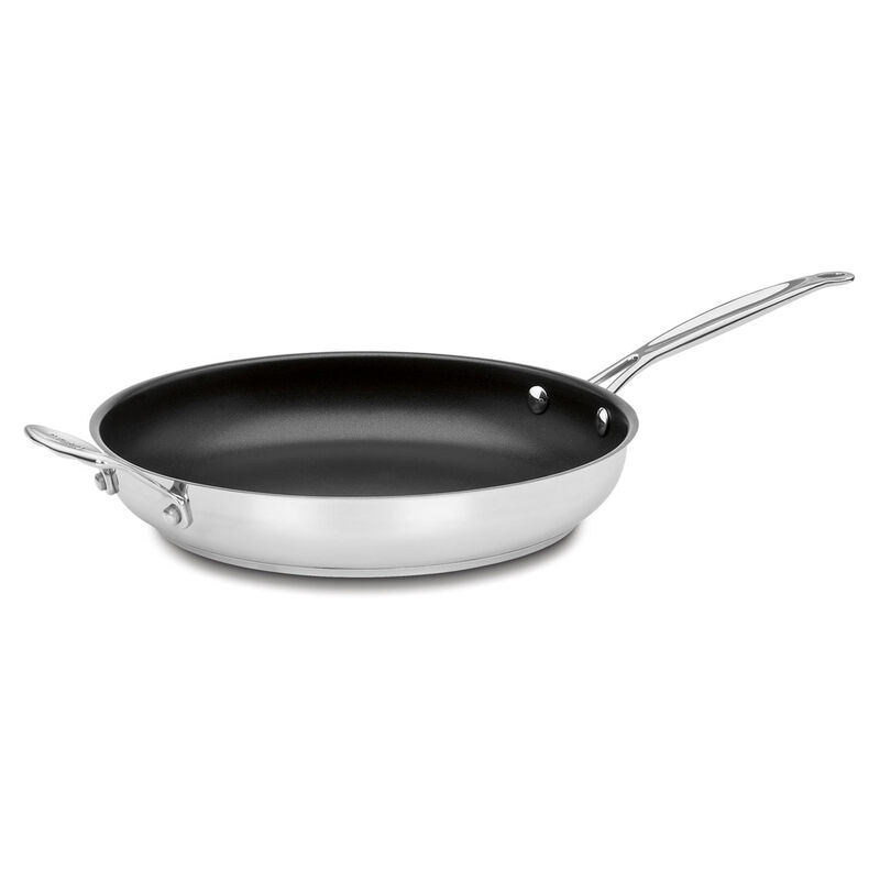 Chef's Classic&trade; Stainless 12" Skillet with Helper Handle