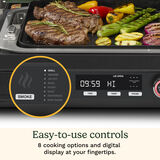 Flavorboost&trade; 8-in-1 Outdoor Electric Grill 5