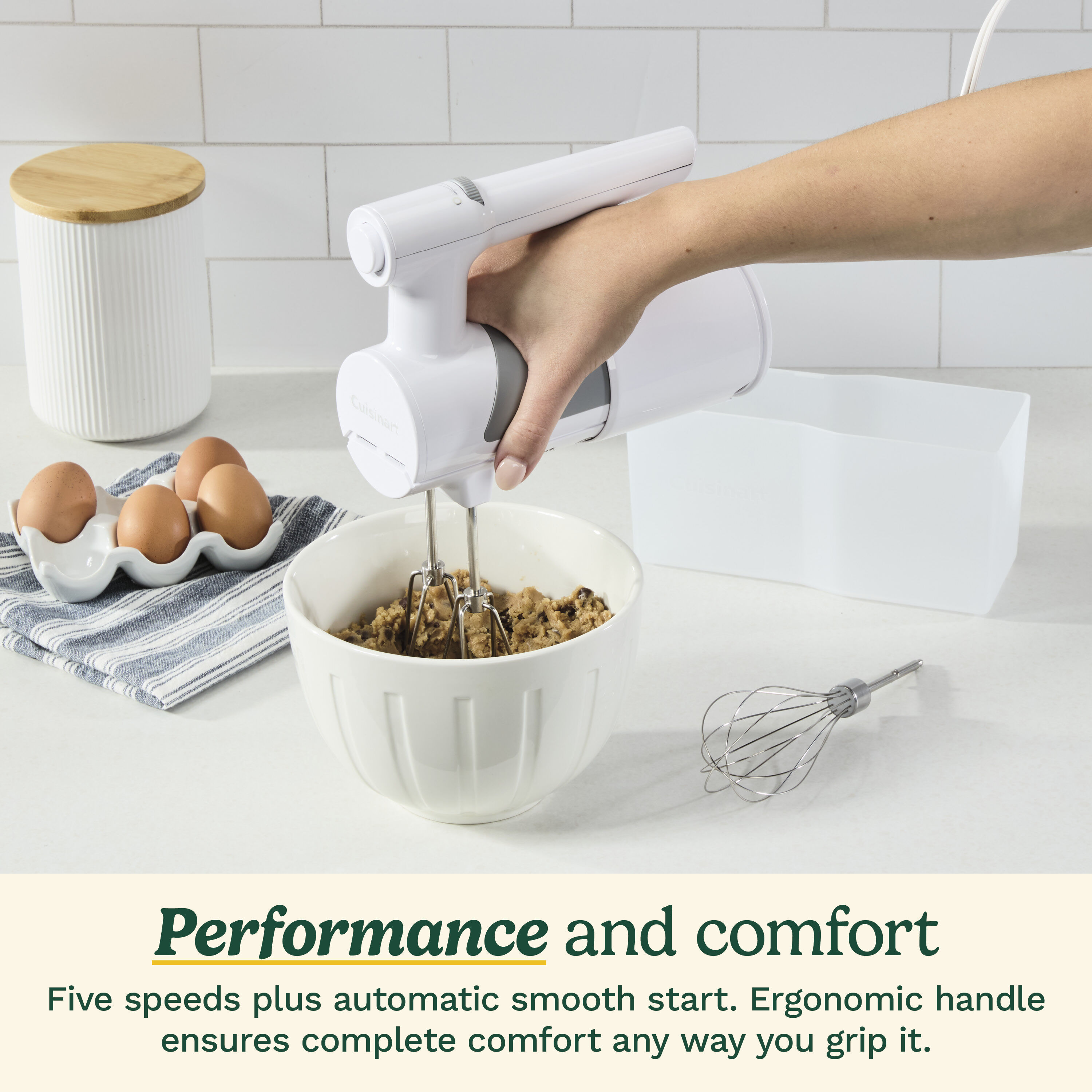 5 Speed Hand Mixer with Storage Case - Cuisinart