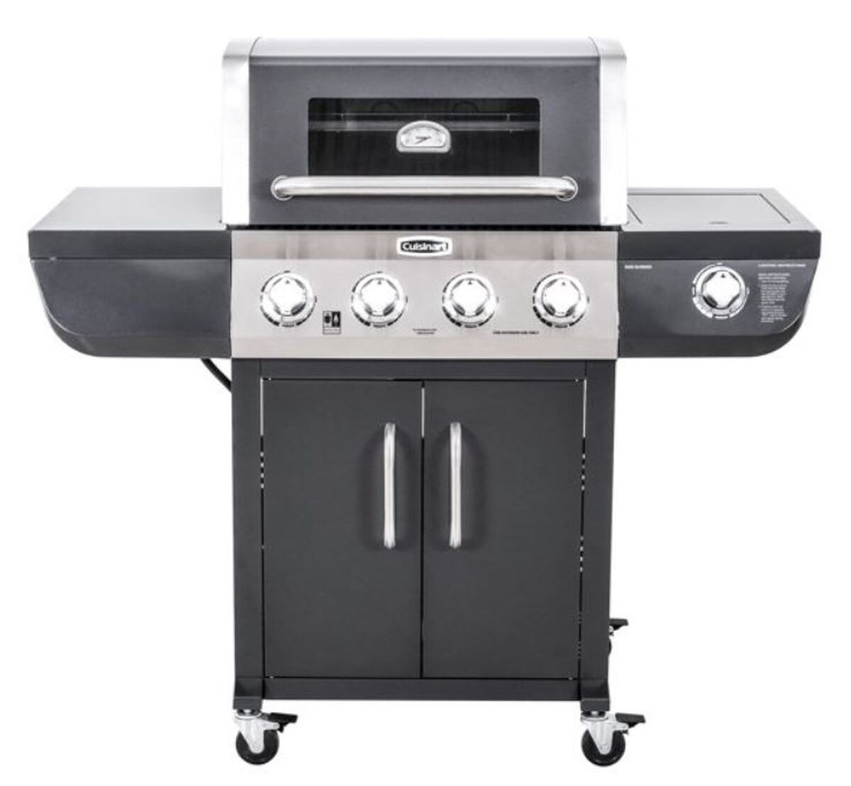 Cuisinart Four Burner Dual Fuel Gas Grill 1