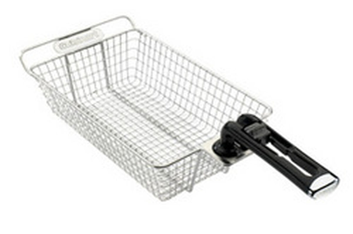 Discontinued Stainless Steel Grilling Basket 1