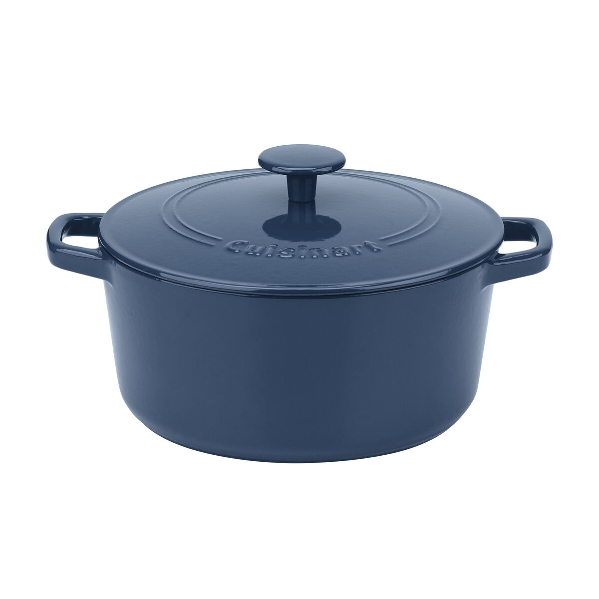 Chef&rsquo;s Classic&trade; Enameled Cast Iron Cookware 5 Quart Round Covered Casserole 1
