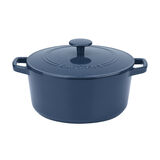 Chef&rsquo;s Classic&trade; Enameled Cast Iron Cookware 5 Quart Round Covered Casserole 1