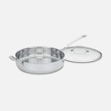 Discontinued 5 Quart Saut&eacute; Pan with Helper Handle and Cover 1