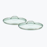 Discontinued Chef's Classic&trade; Stainless 2 Piece Chef's Classic&trade; Stainless Glass Lid Set 1