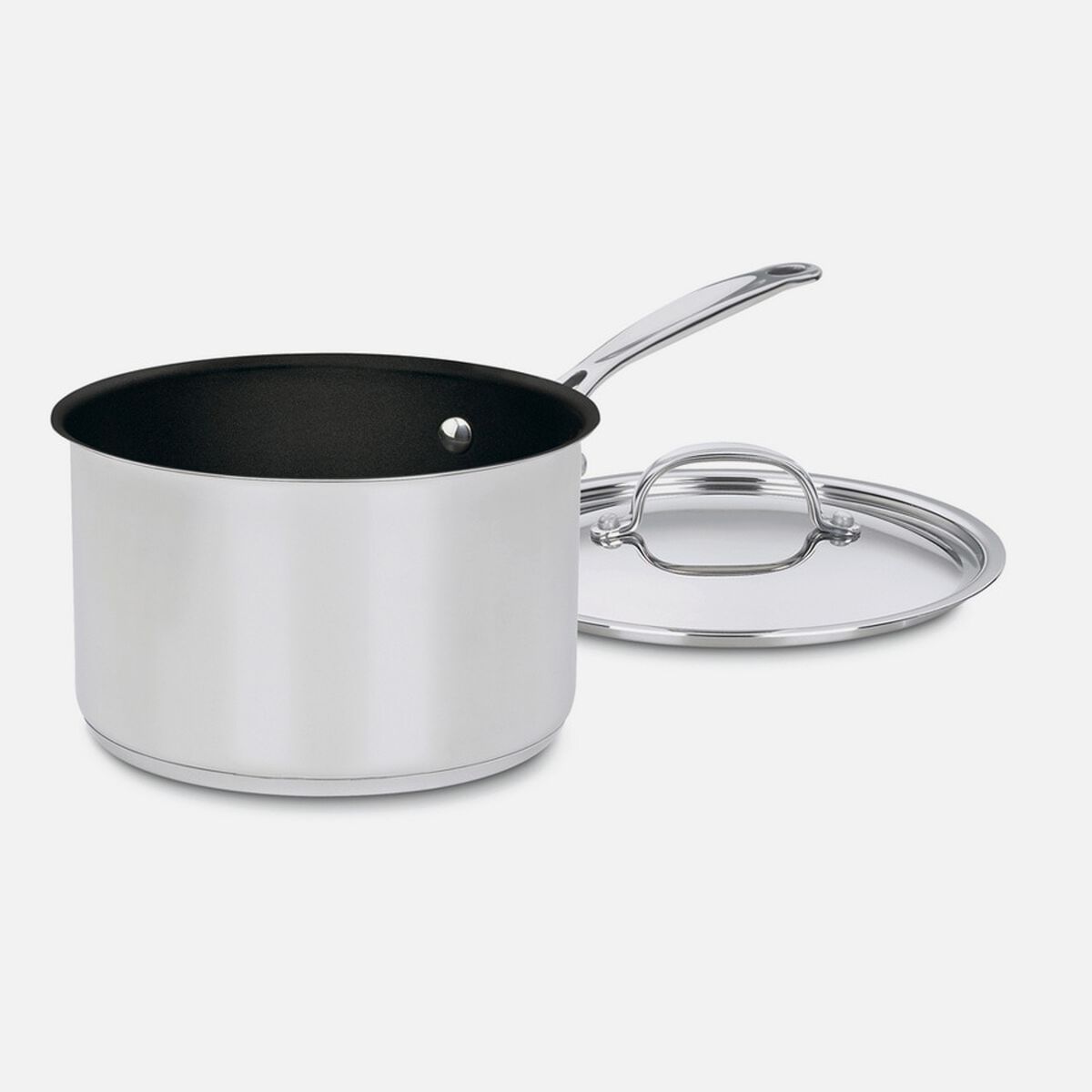 Discontinued Chef's Classic&trade; Nonstick Stainless 4 Quart Saucepan 1