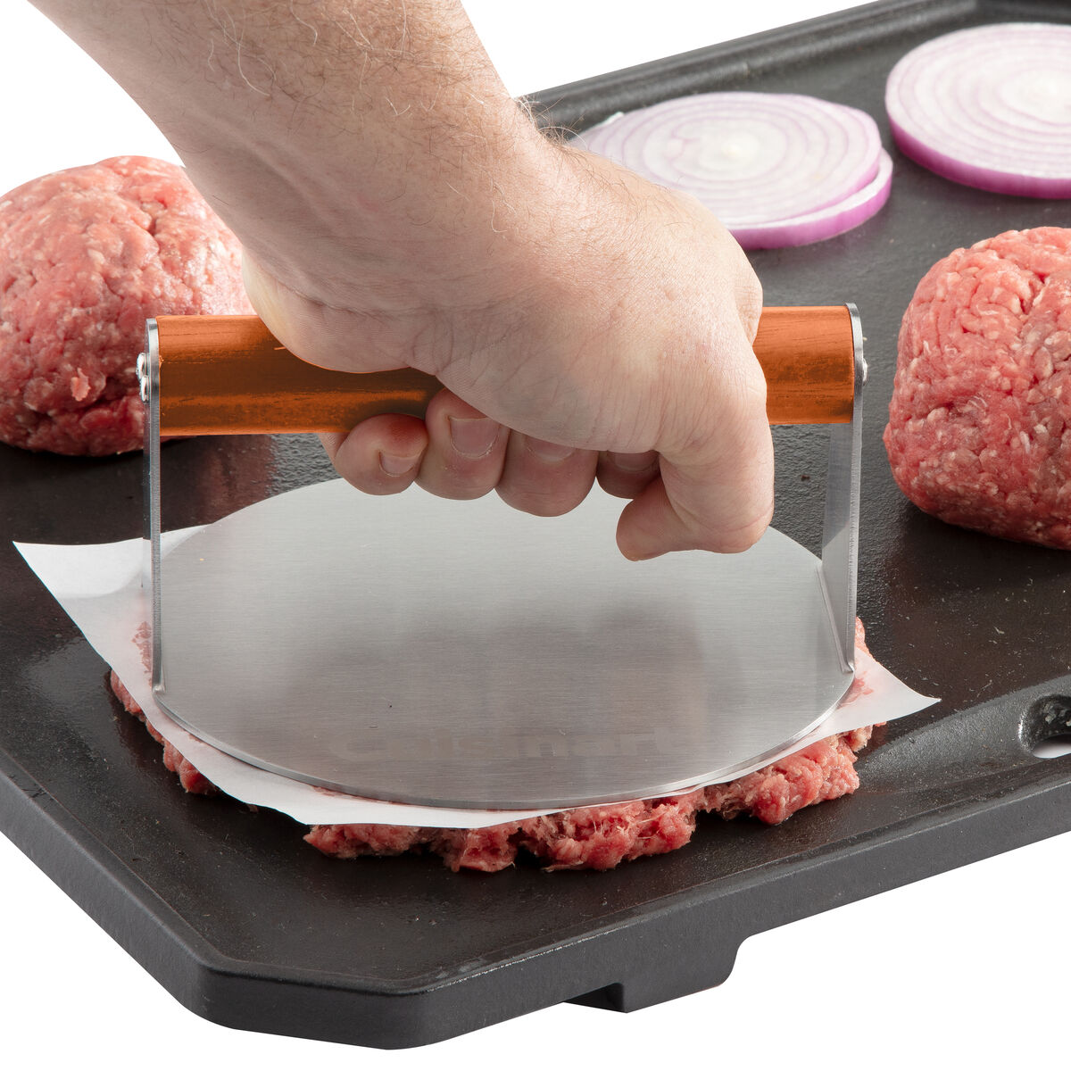 Stainless Steel Smashed Burger Press 5