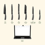 Nonstick Edge 7 Piece Knife Block Set 6