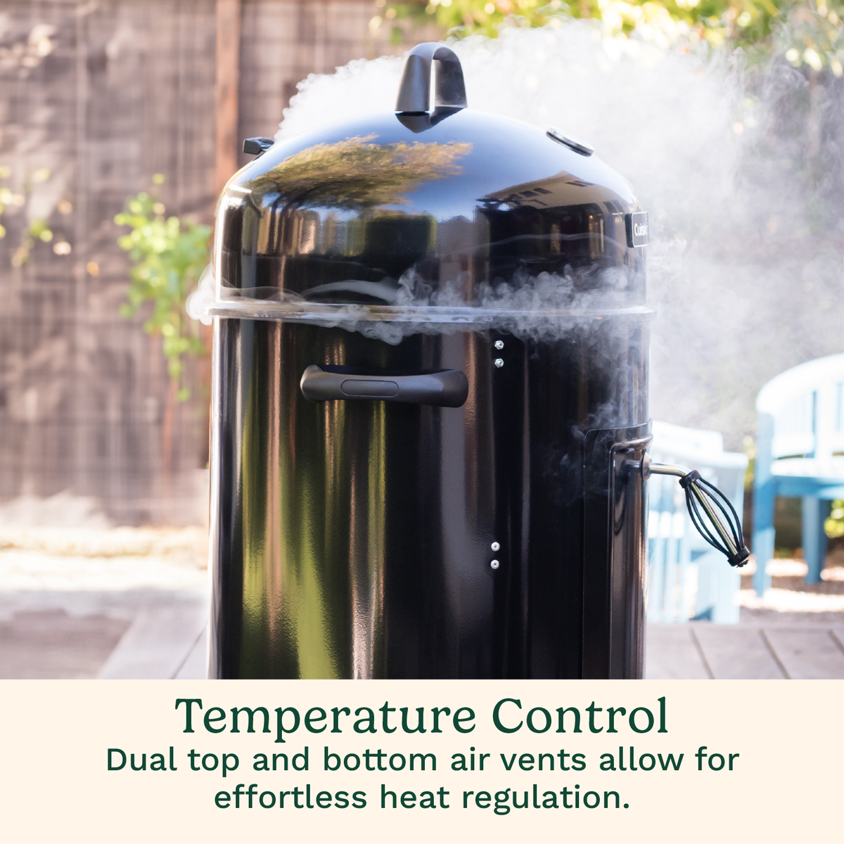 16" Vertical Charcoal Smoker 4