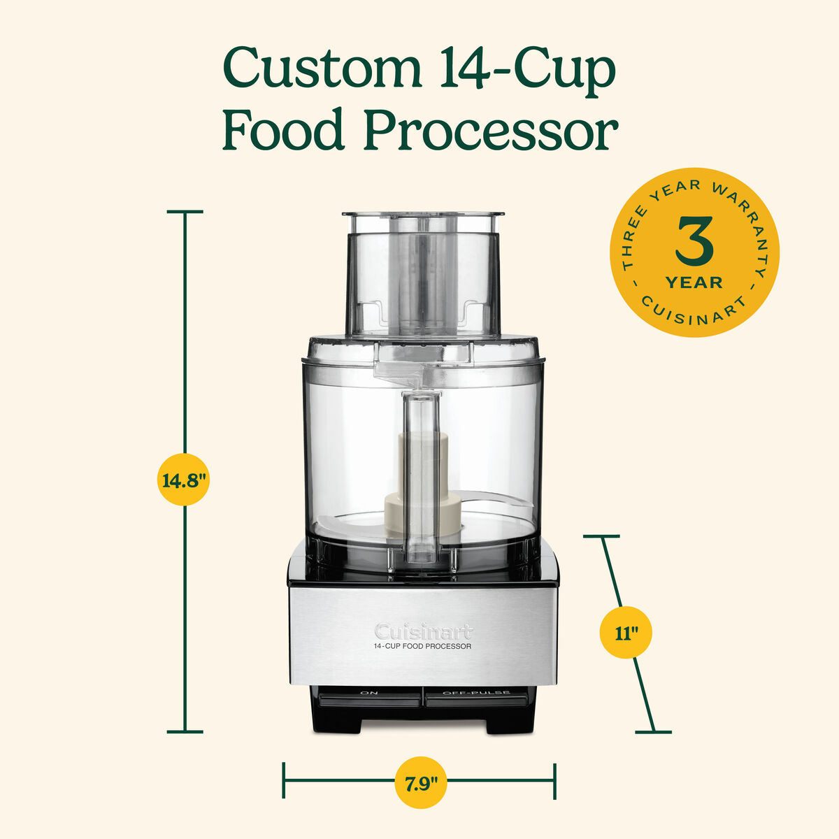Custom 14 Cup Food Processor