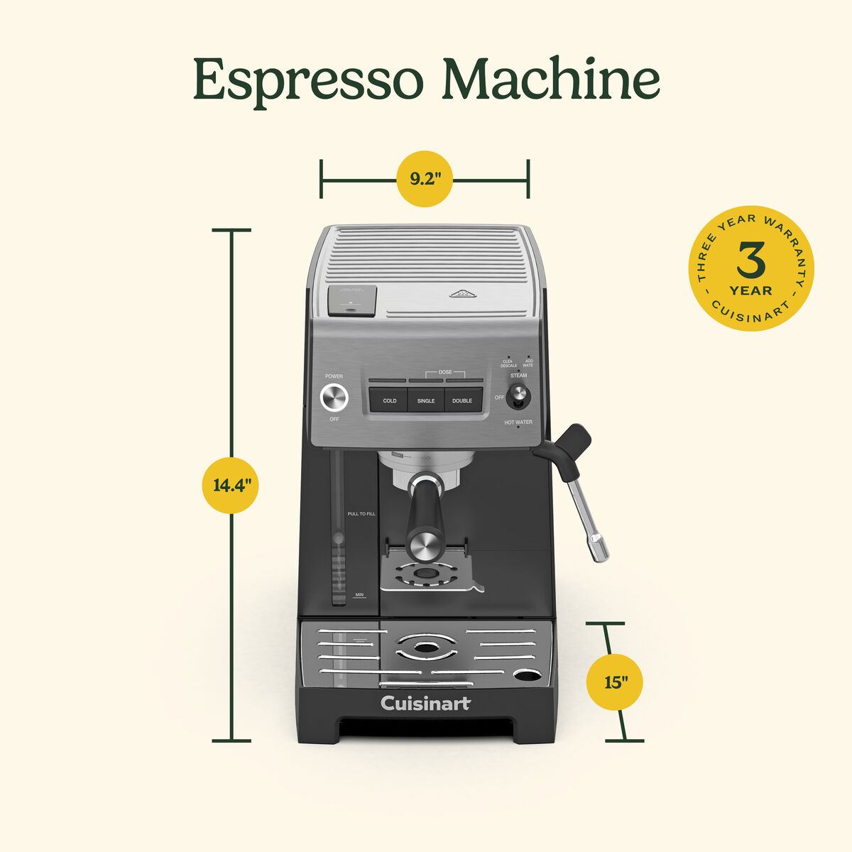 Espresso Bar&trade; Espresso Machine