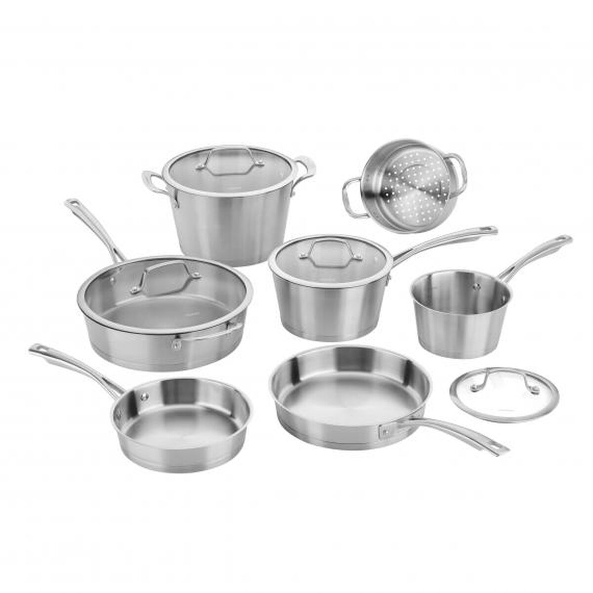 Discontinued 11 Piece Conical Stainless Induction Set 1