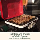 Discontinued Petite Gourmet Portable Gas Grill with VersaStand 4