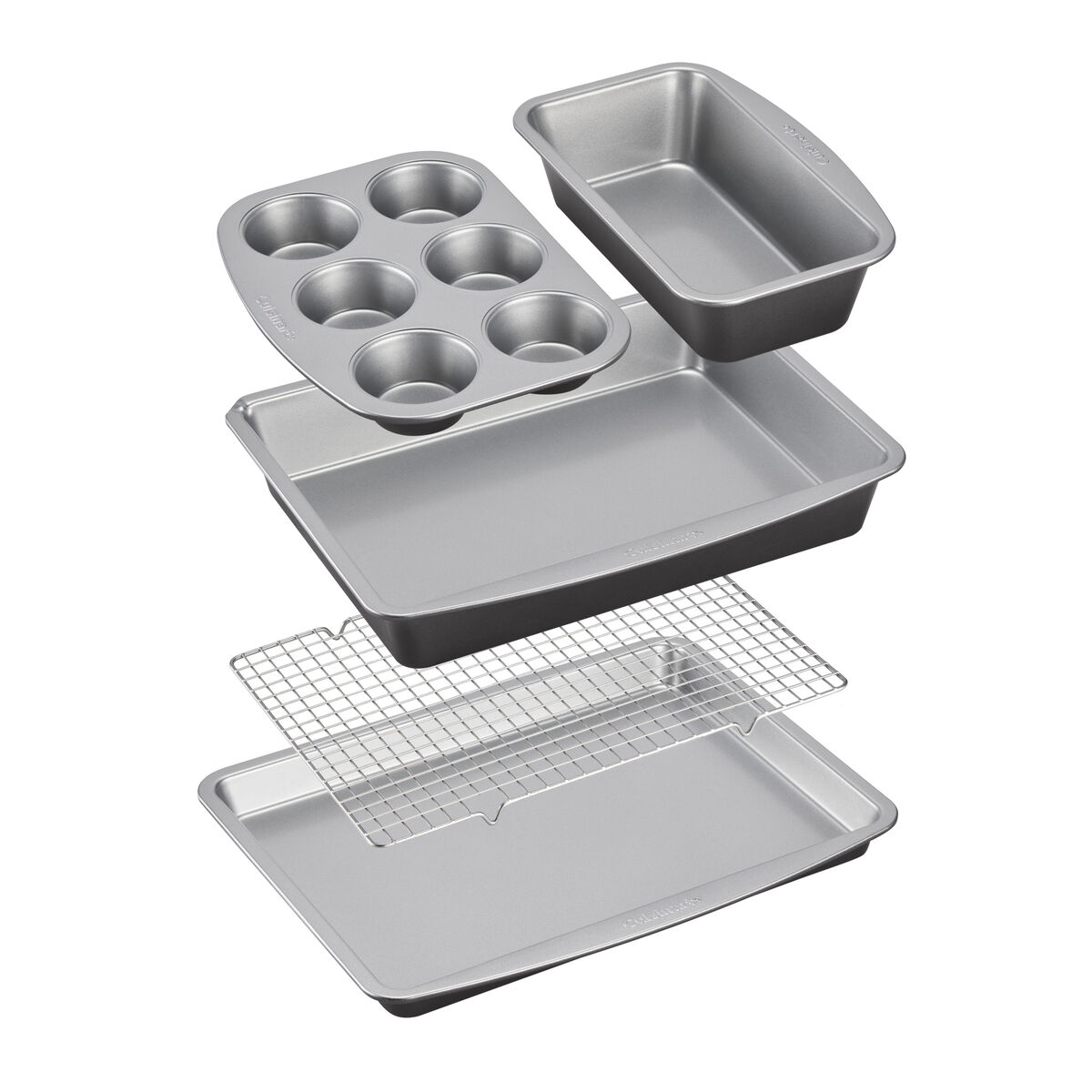 5-Piece Stackable Ceramic Nonstick Bakeware