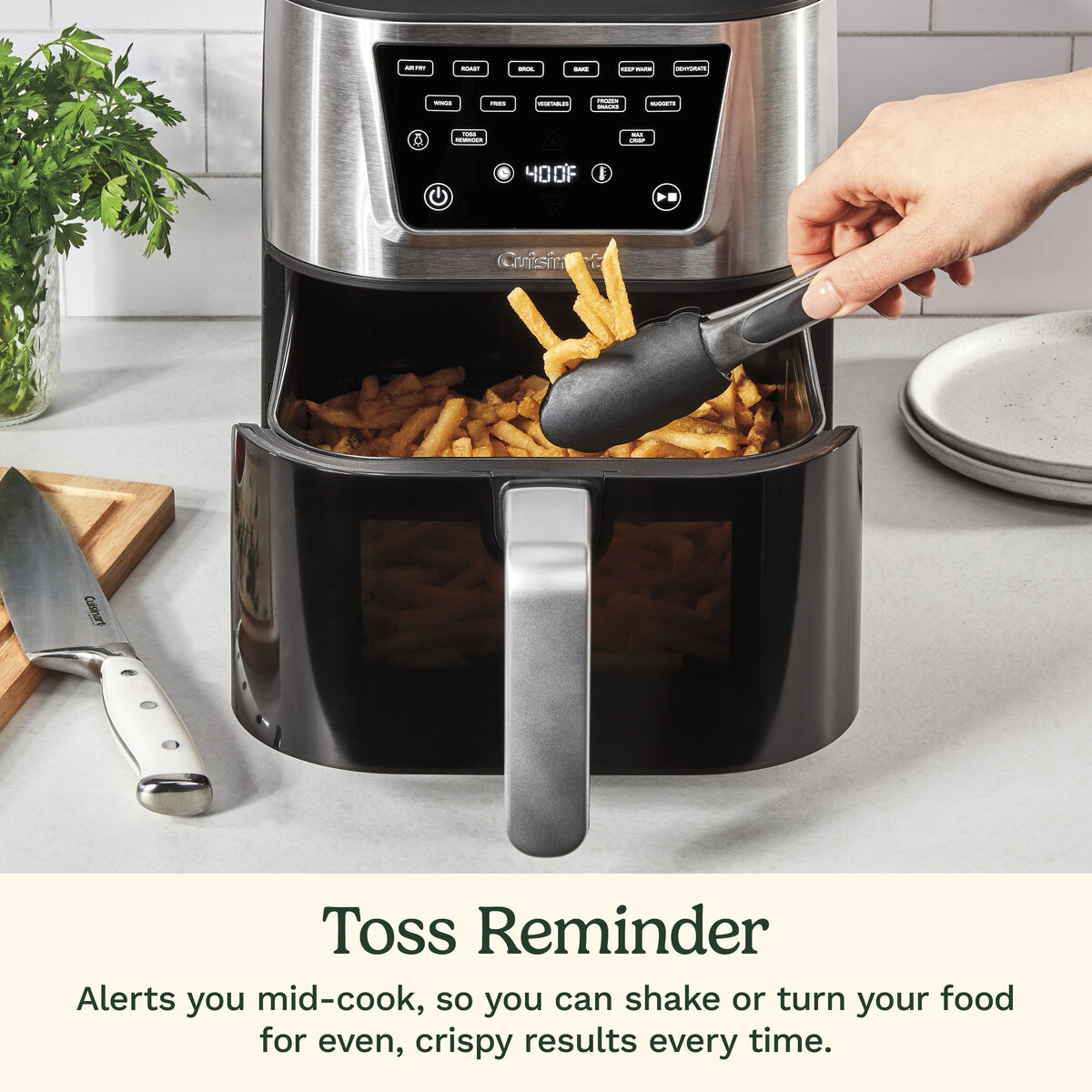 CompactMax&trade; 8-Qt Air Fryer Pro