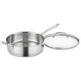 Professional Series&trade; Cookware 3 Quart Saut&eacute; Pan with Helper Handle & Cover 1