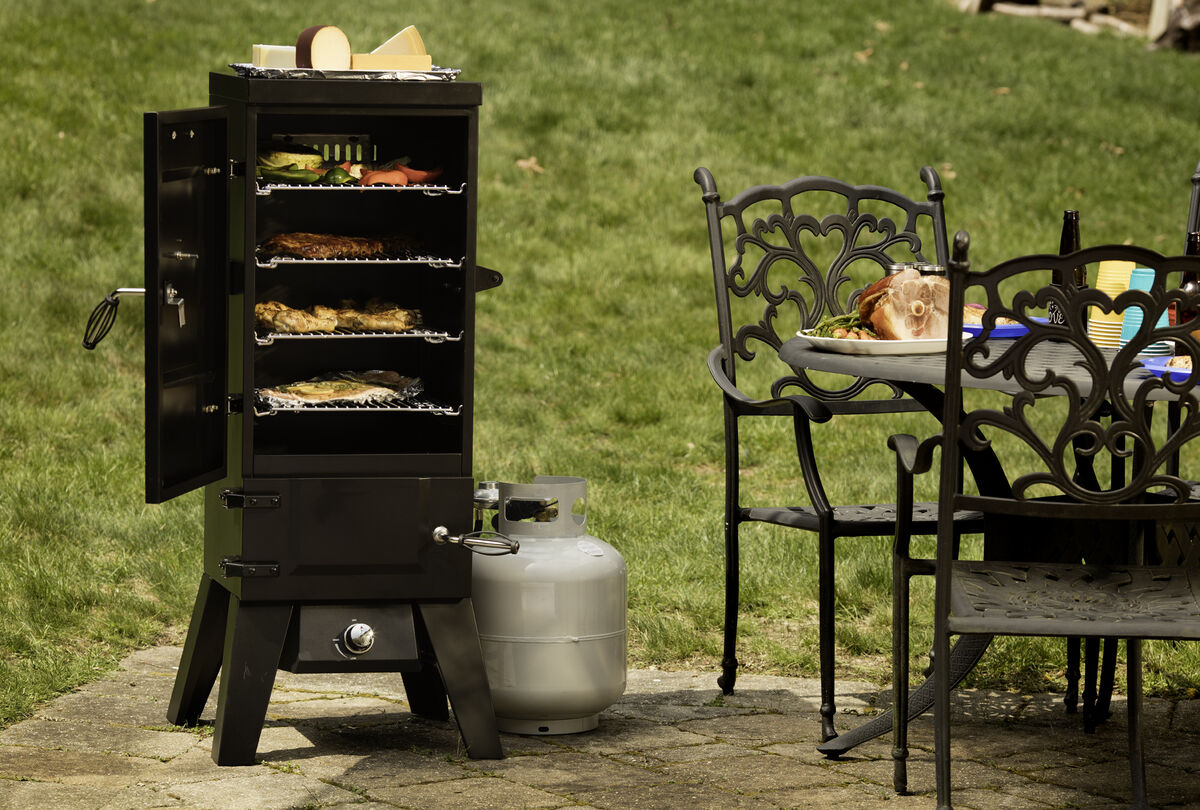 Discontinued Vertical 36" Propane Smoker 7