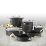 Discontinued Chef's Classic&trade; Nonstick Hard Anodized 11 Piece Conical Hard Anodized Induction Set 6