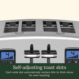 4 Slice Countdown Metal Toaster