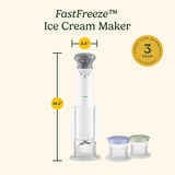 FastFreeze&trade; Ice Cream Maker