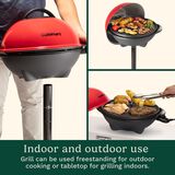 2-in-1 Indoor/Outdoor Electric Grill
