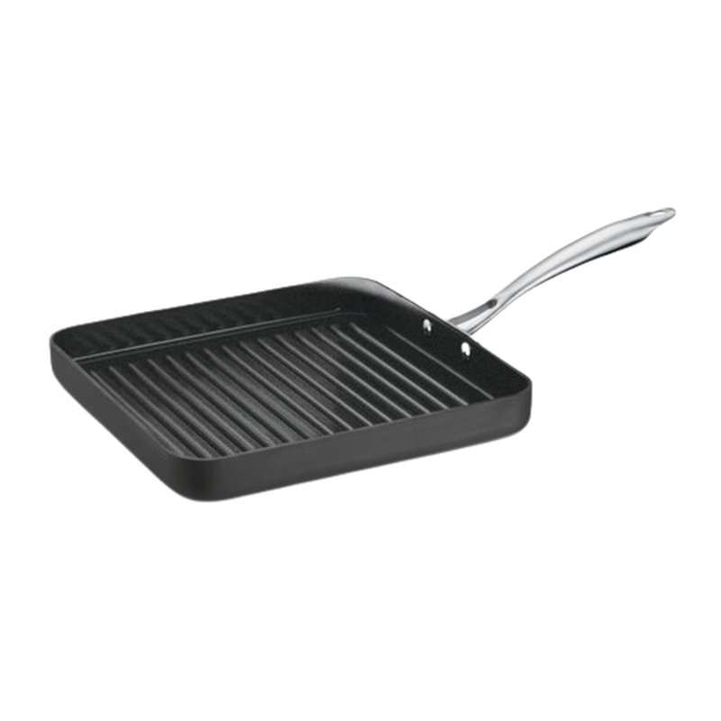 GreenGourmet&reg; Hard Anodized 11" Grill Pan