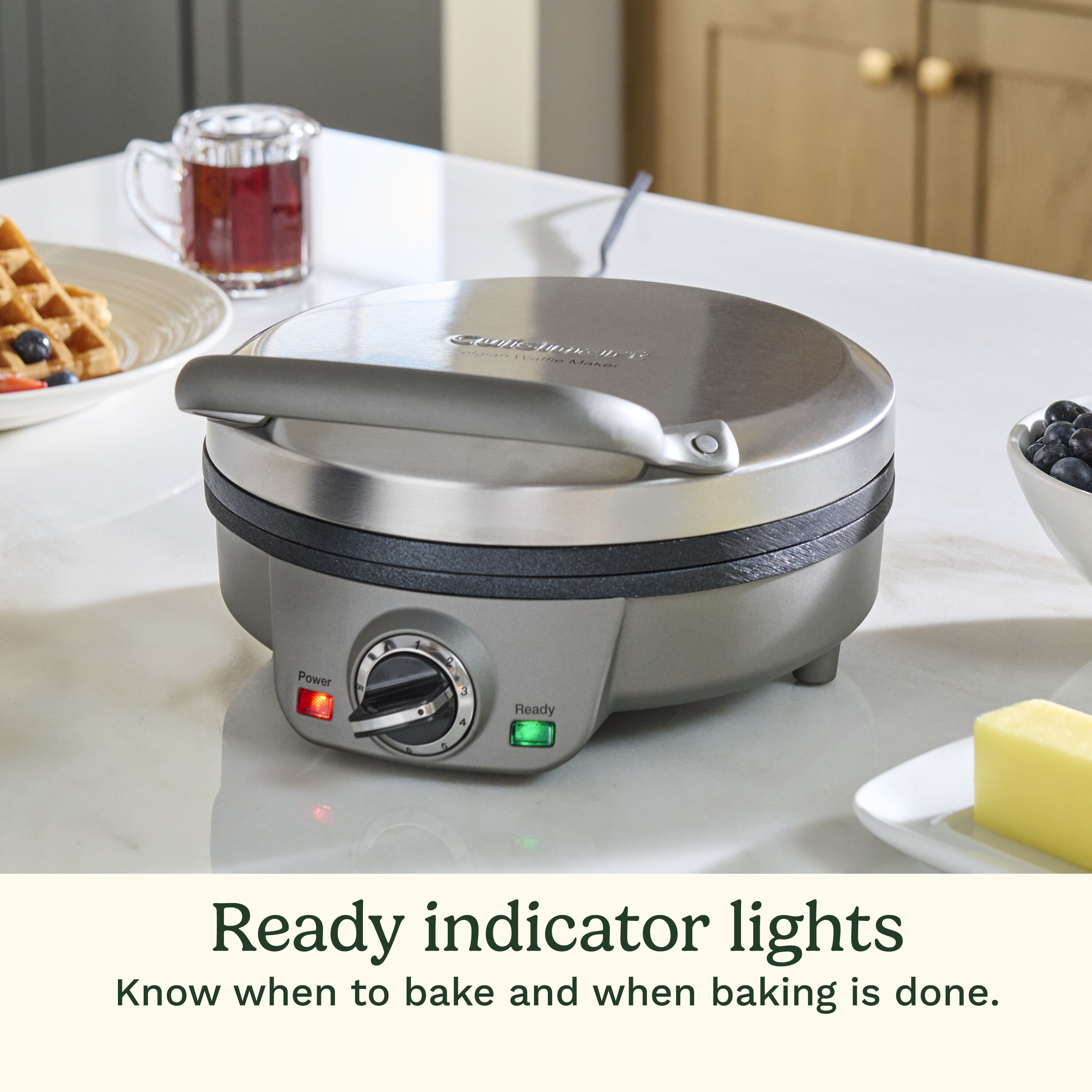 4 Slice Belgian Waffle Maker - Round - Cuisinart