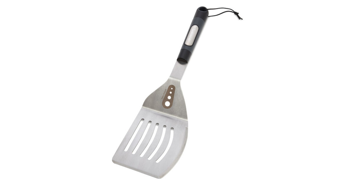 Stainless Steel 3-in-1 BBQ Spatula - Herb Stripper, Chopper and Spatula 5